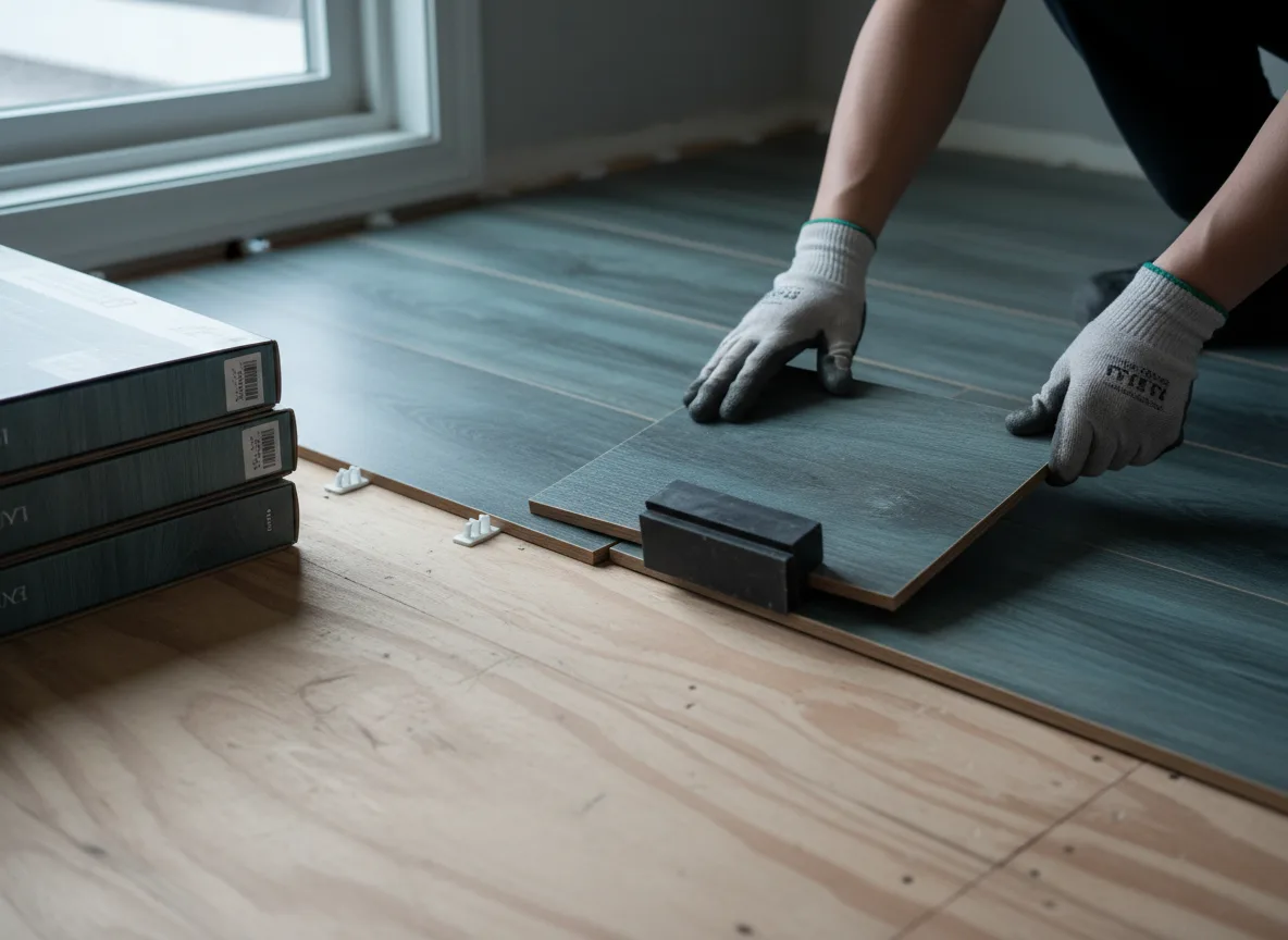 Luxury Vinyl Plank Installation company in Streeter, ND